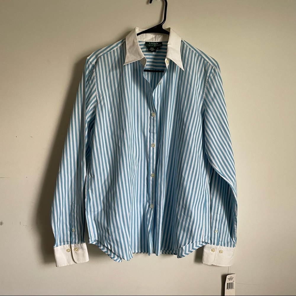 Striped Button Down Shirt